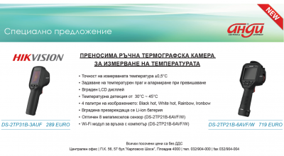 STOP COVID-19 предложението на HIKVISION